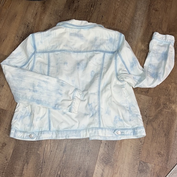 🌟Loft Lot🌟Acid Washed Jean Jacket (XL) & Matching Mini Skirt (32/14), EUC‼️‼️ - Picture 4 of 13